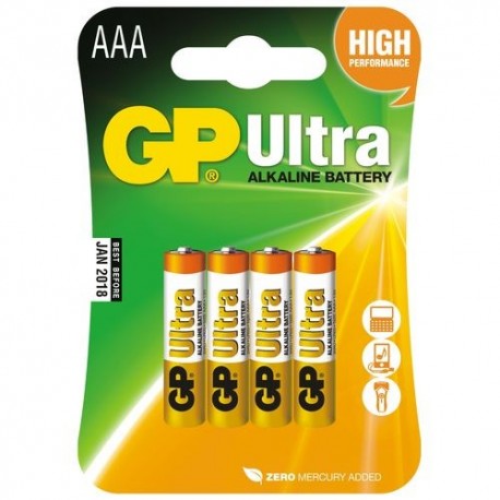 Bateria GP LR03 alkal.ULTRA A4