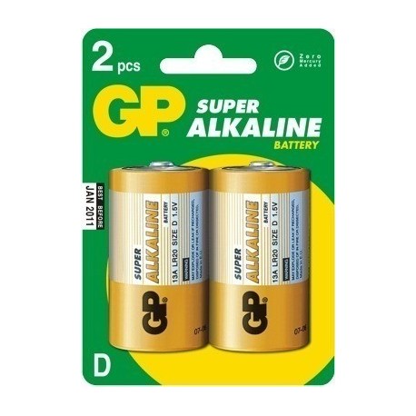 Bateria GP LR20 alkaliczna A'2