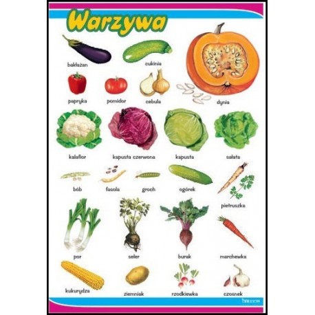 &nbsp;Plansza Warzywa