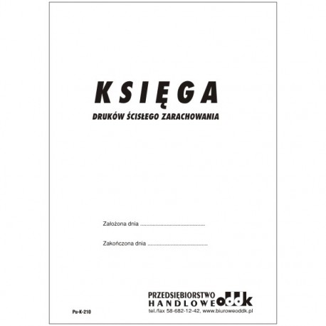 Ksiega drukow scislego zarach.