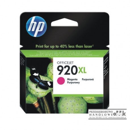 Tusz HP920xl purpurowy