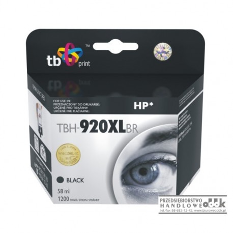 Tusz TB zamiennik HP920xl czarny