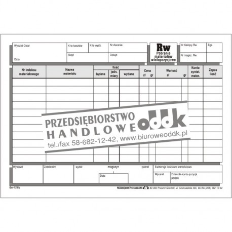 Pobranie materiału RW