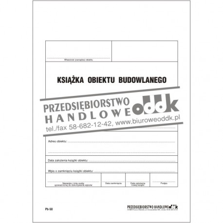 Księga obiektu budowlanego