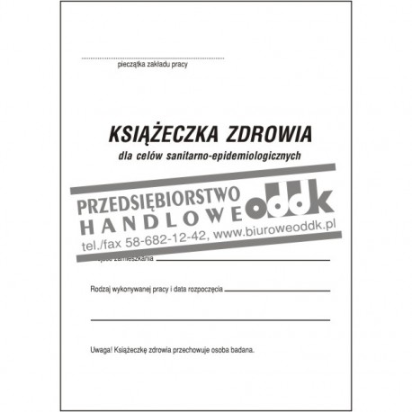 Książeczka zdrowia