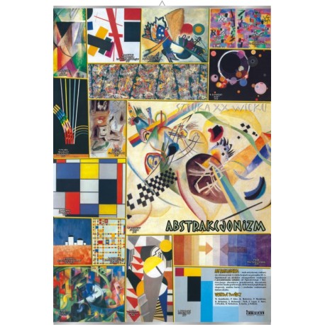 Plansza&nbsp;VISUAL SYSTEM - Abstrakcjonizm - sztuka XX wieku
