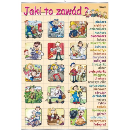 Plansza Jaki to zawód?