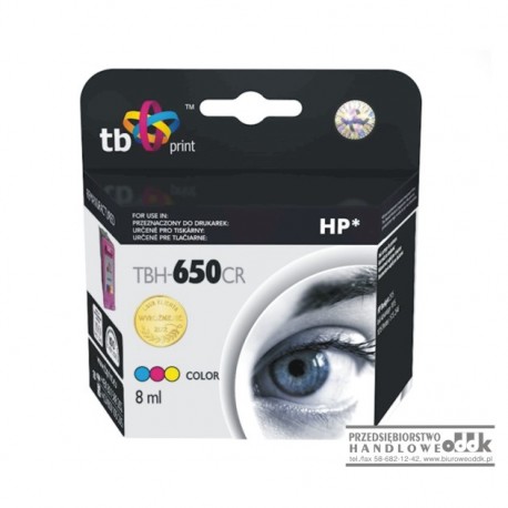 Tusz TB zamiennik HP650 kolor