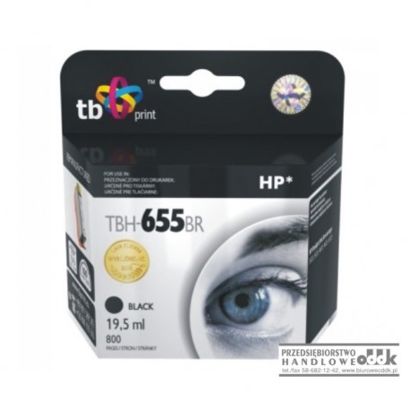 Tusz TB zamiennik HP655 czarny