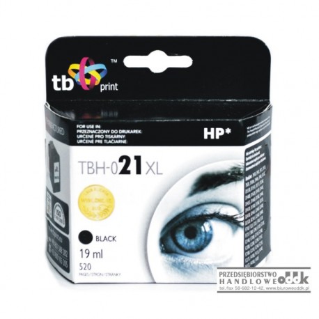 Tusz TB zamiennik HP21xl czarny