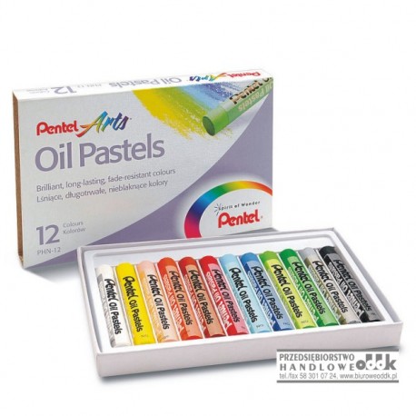 Pastele olejne 12 kol. PENTEL