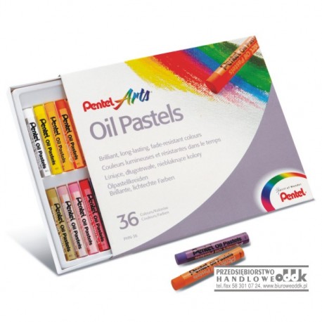 Pastele olejne 36 kol. PENTEL