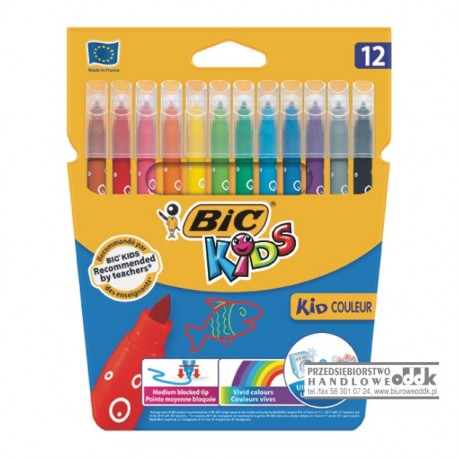 Mazaki 12 kol. BIC Kid Couleur