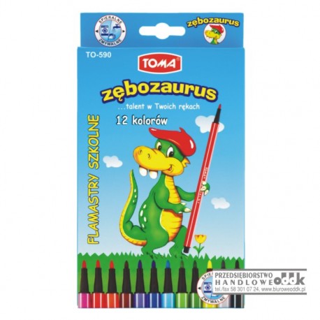 Mazaki 12 kol. TOMA Zębozaurus
