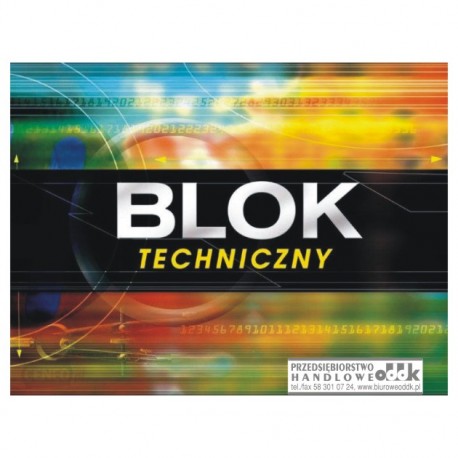 Blok techniczny A4