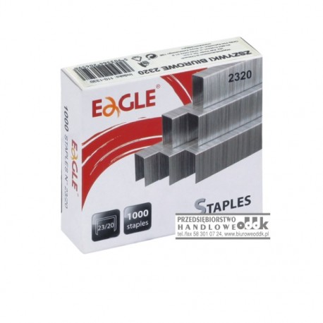 Zszywki no 23/20 EAGLE