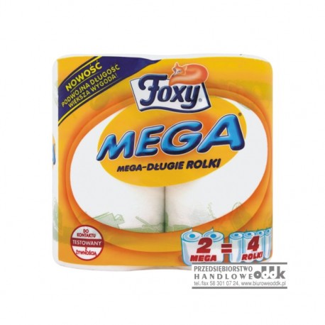 Ręcznik papierowy mega FOXY 2 rolki