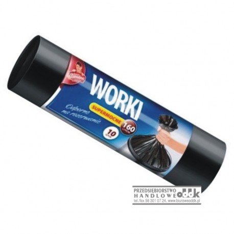 Worki na śmieci Supermocne 160l ANNA ZARADNA