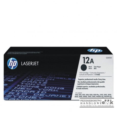 Toner HP 12A czarny