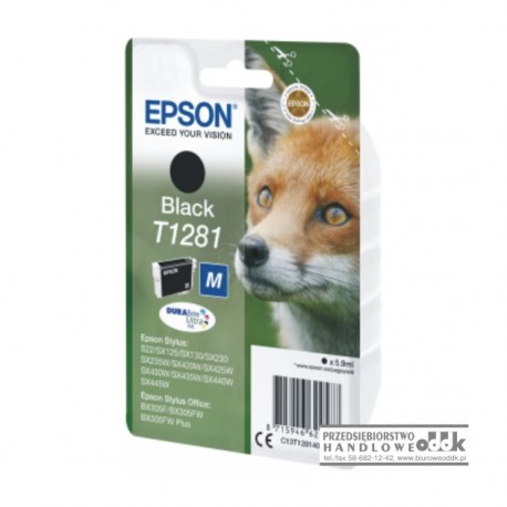 Tusz Epson T1281 czarny