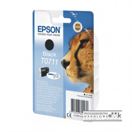 Tusz Epson T0711 czarny