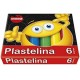Plastelina 12 kolorów MONA